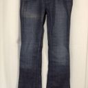 Antik Denim Distressed Embroidered Pocket Flared Leg Jeans Photo 0