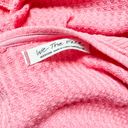 Free People We The Free Pink Waffle Knit  Photo 9