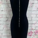 Kimberly  Ovitz black panel front wool sleeveless sheath dress Photo 5