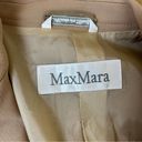 Max Mara  Tan Single Button Blazer Photo 6