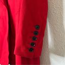 Banana Republic  Wool Blend Red Coat Mario Bellucci Italian Melton NEW Size 6 Photo 8