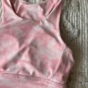 Anthropologie All Fenix  Blush Tie Dye Crop Top Sports Bra size XS Photo 3