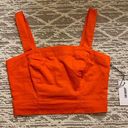 Jason Wu Orange Cropped Tank Top size XS Photo 0