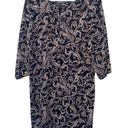 Gap  Black & Tan Paisley Print Tunic Dress Photo 1