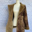 Bernardo  Women’s Faux Fur Leopard Print Coat Photo 3