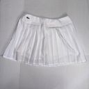 Lacoste Athletic Pleated White Tennis Mini Skirt Sport Photo 1