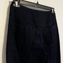 Krass&co . Ankle Crop Split Hem Straight Leg Japanese Denim Cotton Jeans Indigo Wash 8 Photo 5