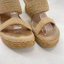 sbicca  Womens Jute Wedge Sandals Jute Platform Slip On 2.5" Heels Beige Size 8 Photo 12