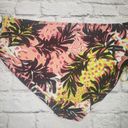 Decree NEW  Women's High Waisted Bikini Bottom Swimsuit Separate 3X Black Multi Photo 1