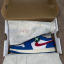 Jordan 1 Low Sport Blue Gym Red Photo 1