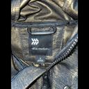 All In Motion  Green Black‎ Gold Camo Print Water Resistant Jacket Sz M Photo 1