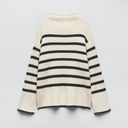 ZARA Striped Sweater Photo 1