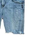 Silver Jeans  Shorts Womens 32 35 Blue Eden Distressed Fringe Hem Cutoff Bottoms Photo 3