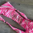 Pink Zebra Bikini Size M Photo 2