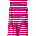 Kate Spade  Tropez Pink Striped Sleeveless Cotton Shift Dress Sz Small Photo 7