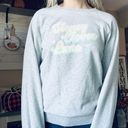 Stoney Clover Lane  for Target Gray Pastel Logo Crewneck Sweatshirt Photo 2