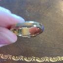 Vintage Blue  Enamel Ring with Silver deco accent size 8 Photo 3