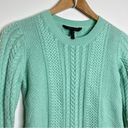 BCBG MaxAzria Mint Green Wool Blend Knit Sweater Women’s Size Small Spring Photo 2