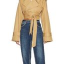 GRLFRND  The Convertible Trench Coat in British Tan Photo 0