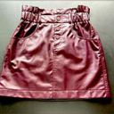 ZARA NWOT Faux Leather Mini Skirt • Photo 0