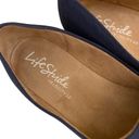 Life Stride  Velocity Blue Canvas Slip On Flats Photo 4