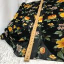 Liberty Love  Floral Boho Kimono Duster Cardigan Cover Black & yellow 2XL Photo 7