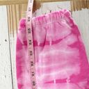 Generation Love  Isla Tie Dye Ankle Length Cropped Jogger Size Small Pink White Photo 5