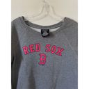 5th & Ocean Boston Red Sox Baseball MLB Scoop Sweatshirt Gray Red Size Small Photo 2