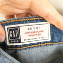 Gap  High Rise Flare Jeans w/ Washwell in Medium Indigo Stretch Women's 28 Tall Photo 2