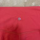 Lululemon  Athletica high rise align hot pink leggings women’s size 2 Photo 3