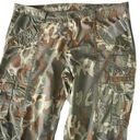 Norma Kamali  Women's Brown Camo  Cargo Jogger Drawstring Cuffs Pants Y2k Size 14 Photo 3