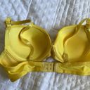 NWT! Yellow And Orange Hearts Bra Size 34 C Photo 2