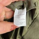 American Eagle  Army Green Nylon Bomber Jacket Photo 8