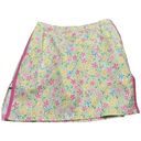 Lilly Pulitzer Eagle Skort “Palm Green Speck Print” size 6 white label Photo 0