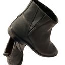 via spiga ‎ Leather Casual Slip On Ankle Boot Size 8 Black Photo 2