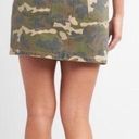 Gap  High Waist Camo Denim Mini Skirt Photo 1