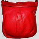 Coach  candy apple red hobo bag! Euc! Photo 4