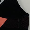 Nike  Pro Dri-Fit Women's Black Colorblock Stripes Racer Back Sports Bra Small Photo 4