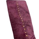 Ralph Lauren Lauren by  Suede Atherton Burgundy Tall Boots Sz. 10 Photo 2