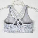 Lululemon  Energy Silver Grey Geometric Strappy Sportsbra Photo 1