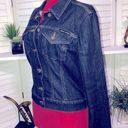 DKNY Y2K vintage  dark blue denim jeans jacket sz M Photo 1