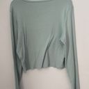 American Eagle Outfitters Green Crop Top Photo 1