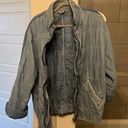 Free People Quilted Denim Jacket Photo 0