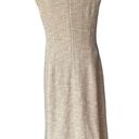 St. John  Collection Sleeveless Textured Knit Dress Ecru, Sz 6 (missing belt) Photo 1