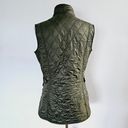 Barbour Barobour Wray Olive Qulted Gilet Vest Size 6 Photo 4