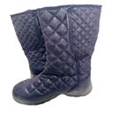 The North Face  Thermoball Women Quilted Insulated Winter Boots Size 7 Purple Photo 5