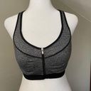 Victoria's Secret Victoria’s Secret VSX Sports Grey & Black Double Layer Racerback 34D Sports Bra Photo 0