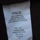 Vince NWT  Mixed Media Shift in Shiraz Wool Knit Chiffon Back Dress XS 395 Photo 3