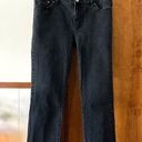 Ralph Lauren  Vintage 90s Lauren Jeans Black Straight Leg Mid-Rise 10 Petite Photo 0