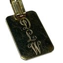 GF Personalized Alphabet Letter Initial D L W Pendant Winard 1/20 12 K  Photo 1